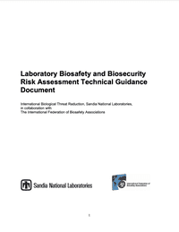 Biorisk Assessment Technical Guidancethumbnail image