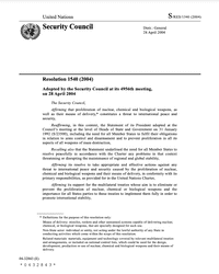 UNSCR 1540thumbnail image