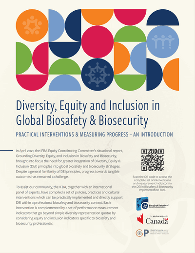 Diversity, Equity and Inclusion in Global Biosafety & Biosecurity ...